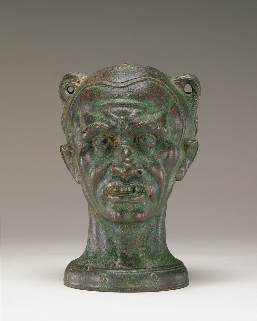 Unknown:Balsamarium in the Form of a Boxer's Head, Poster Print Wall Art
