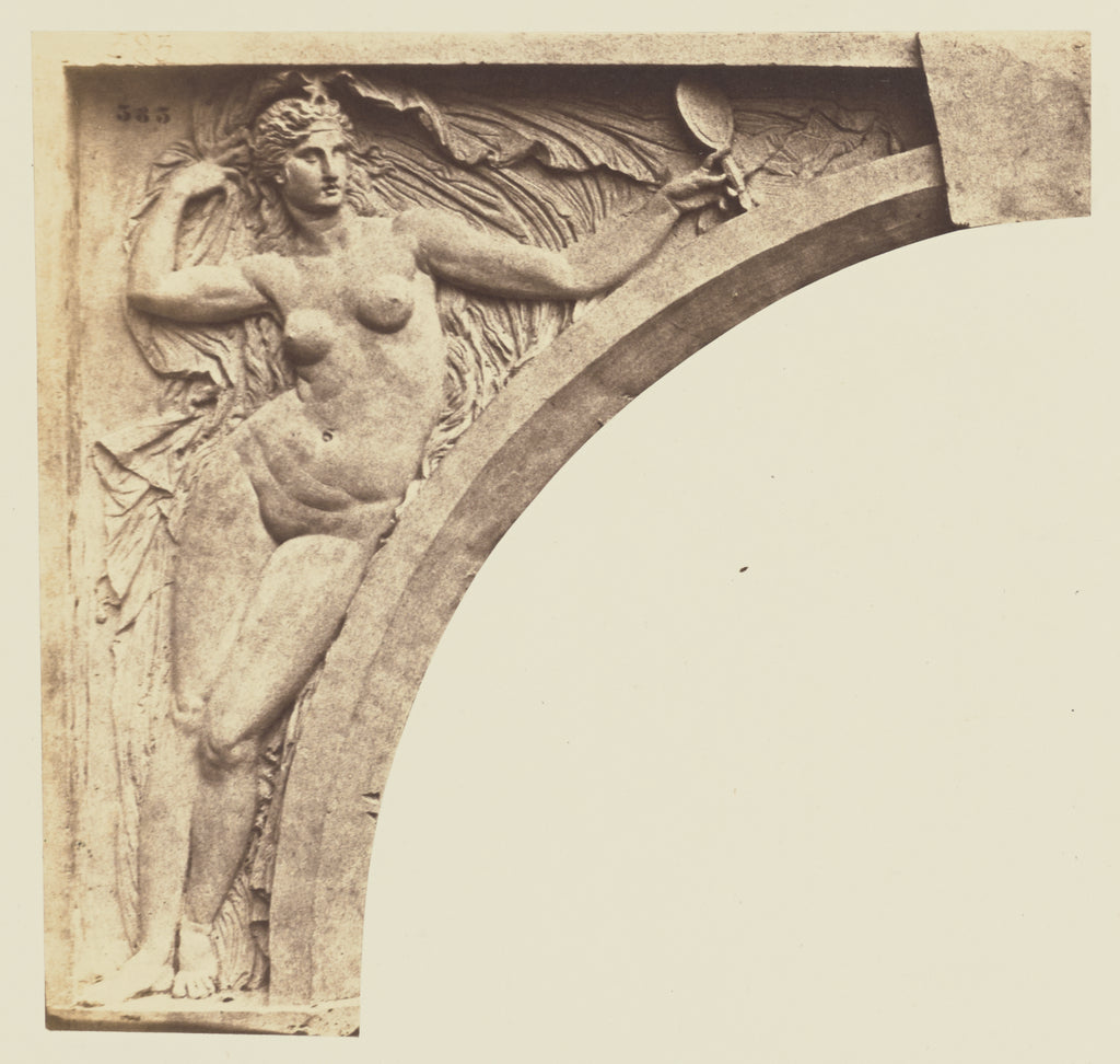 edouard Baldus:["La Vérité", Sculpture by Joseph Felon, De, Poster Print Wall Art
