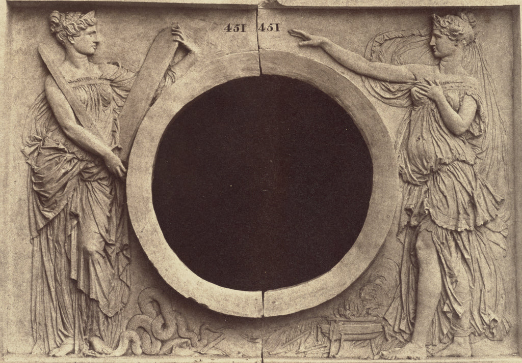 edouard Baldus:["La Justice et la Fraternité", Sculpture by, Poster Print Wall Art