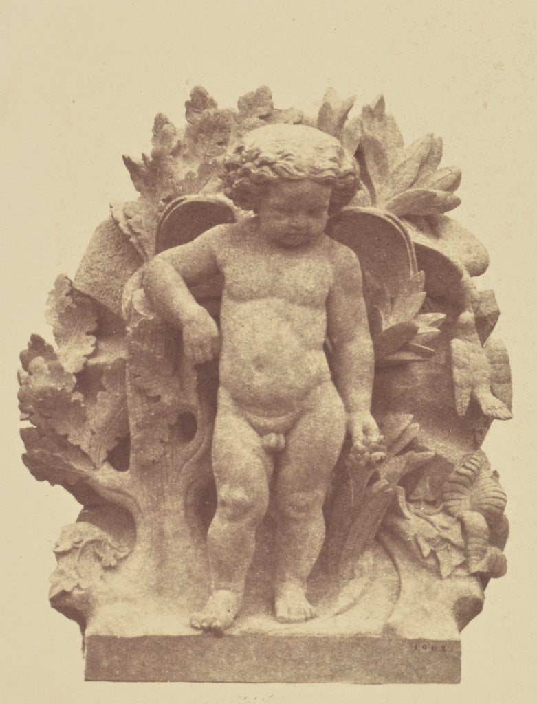 edouard Baldus:["Le Printemps", Sculpture by Noémi Constant, Poster Print Wall Art