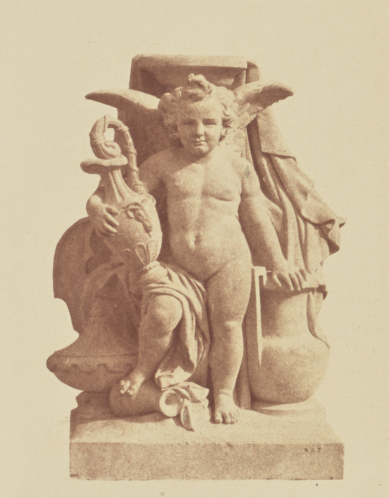 edouard Baldus:["La Céramique", Sculpture by Jean Pierre Vi, Poster Print Wall Art