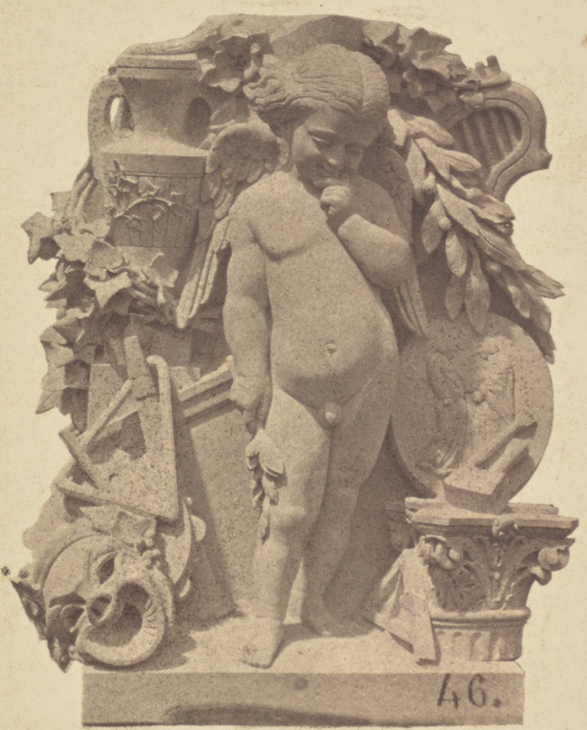 edouard Baldus:["L'Art grec", Sculpture by Charles Edouard E, Poster Print Wall Art