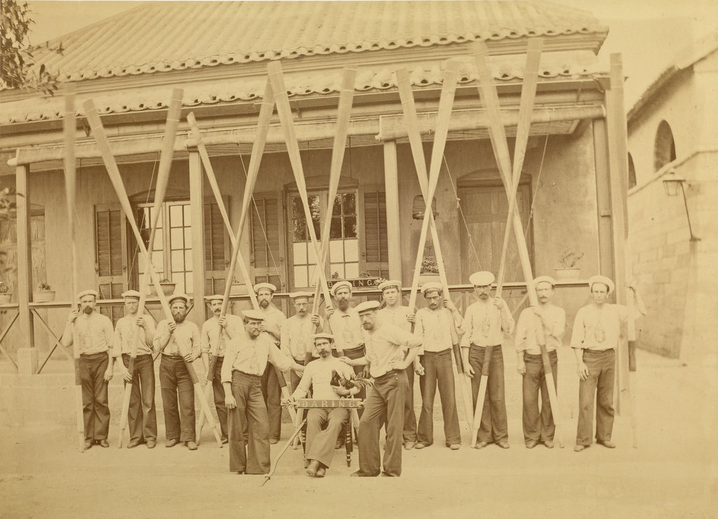 Felice Beato:Crew of Daring, Poster Print Wall Art