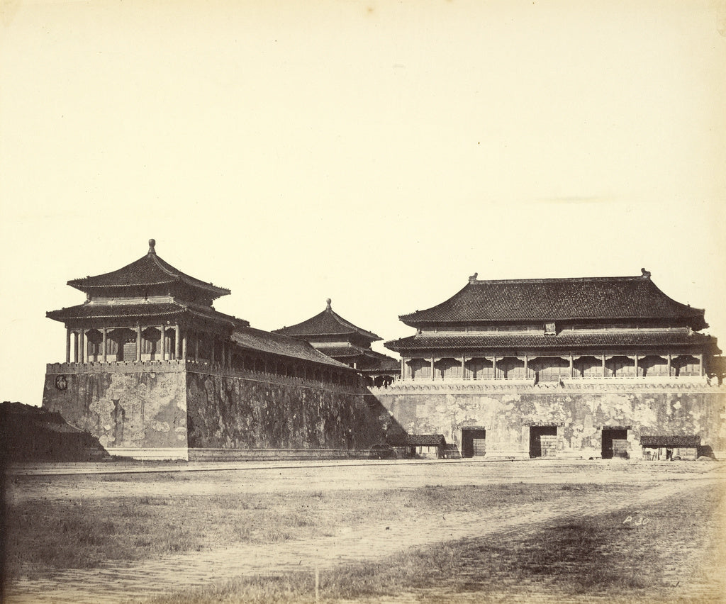 Felice Beato:[Imperial Winter Palace, Peking],16x12"(A3)Poster