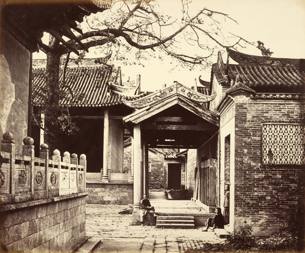Felice Beato:[Nume Hui Uck Kung, Canton, China], Poster Print Wall Art