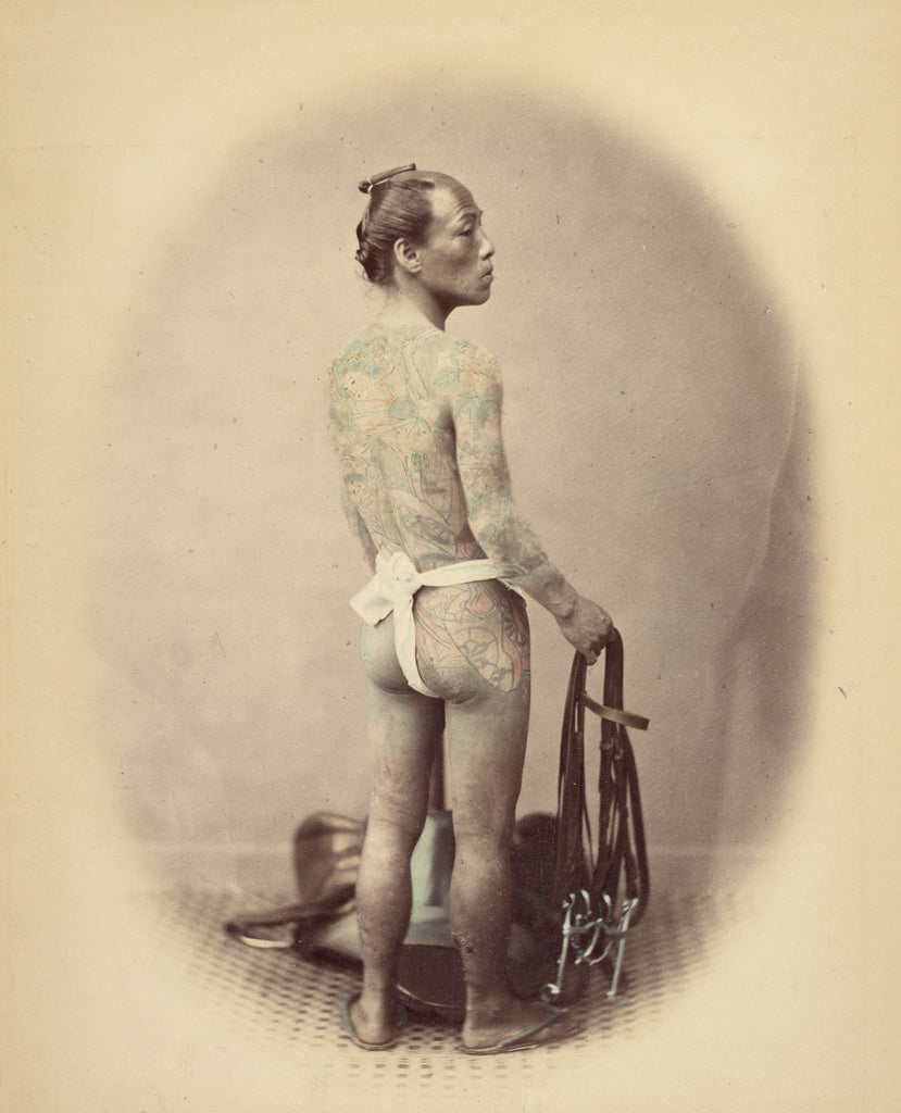 Felice Beato:Betto (Groom), Poster Print Wall Art