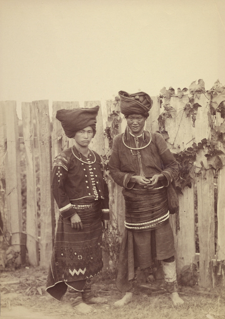 Felice Beato:Kachin Women, Poster Print Wall Art
