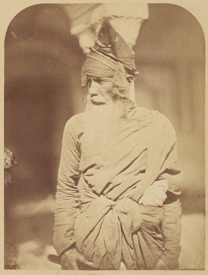 Felice Beato:Sikh Akali,16x12