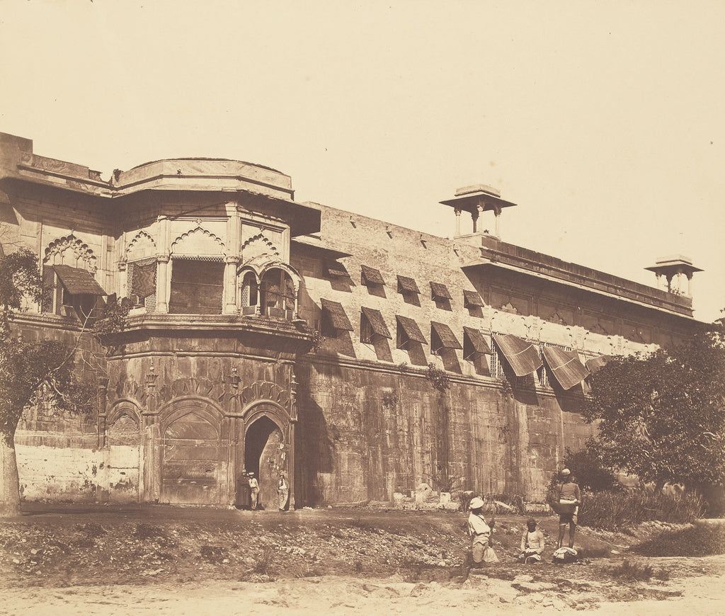 Felice Beato:[Seenmura Boorg Palace], Poster Print Wall Art