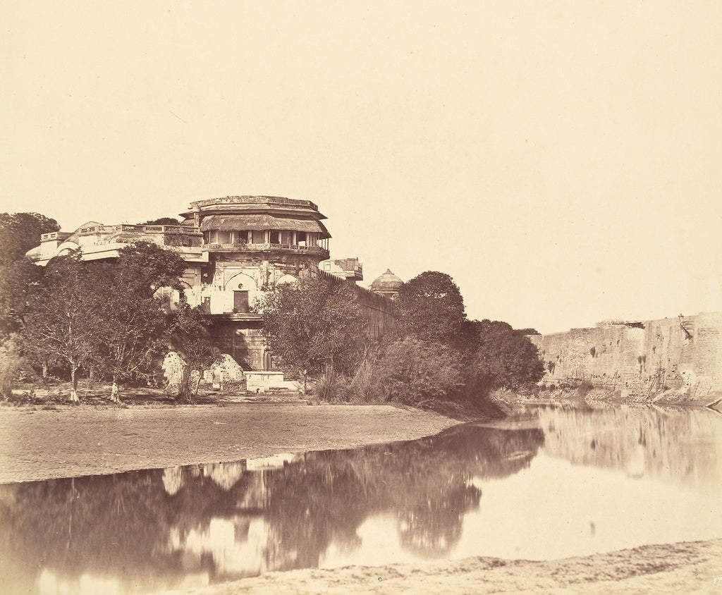 Felice Beato:[Portion of the Palace and Sulim Ghur], Poster Print Wall Art