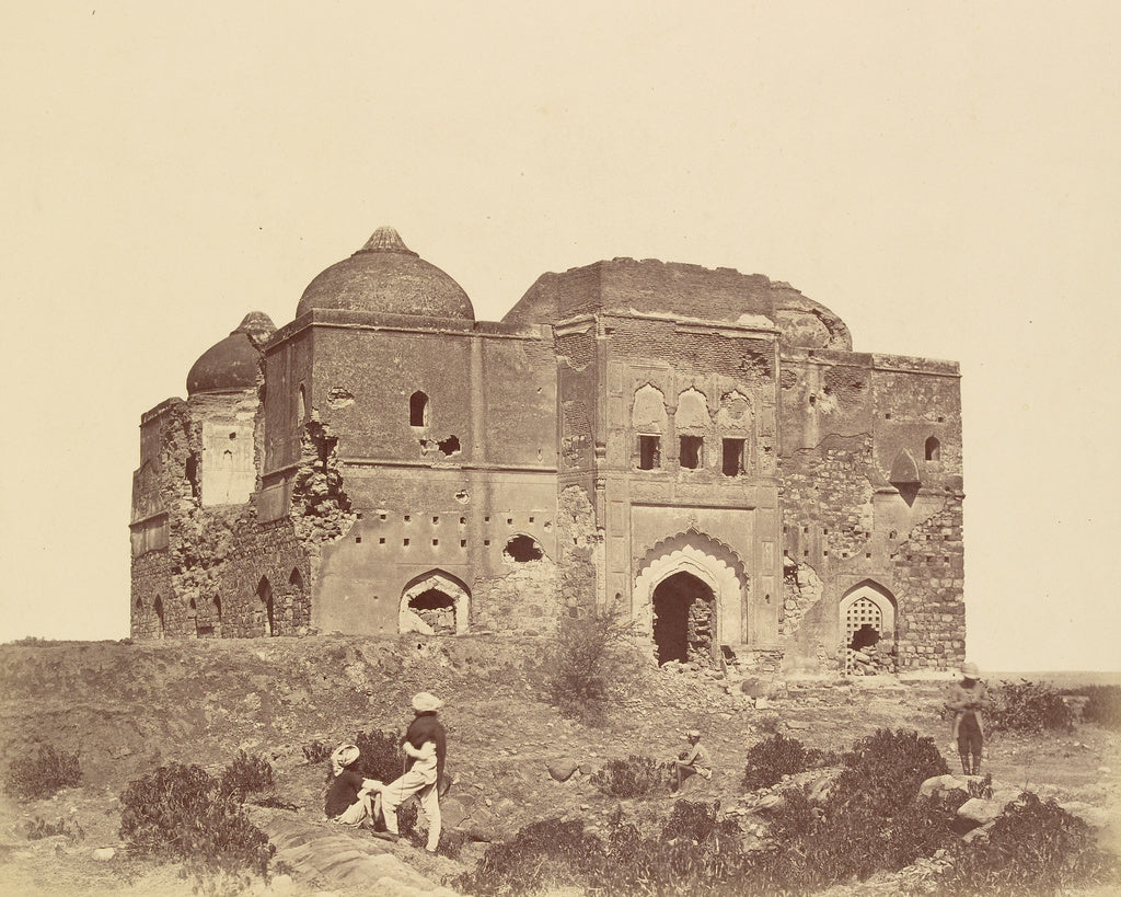 Felice Beato:[Mosque Piquet], Poster Print Wall Art
