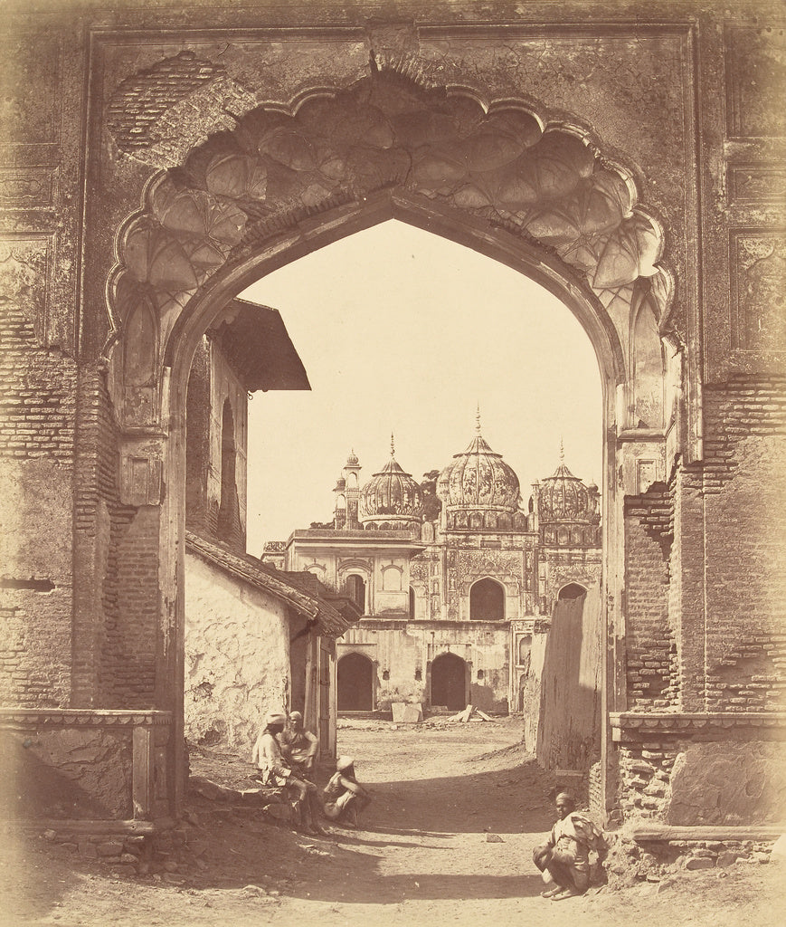 Felice Beato:[Mosque in the City], Poster Print Wall Art