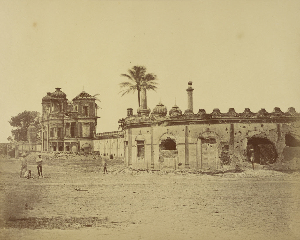 Felice Beato:[Exterior of The Secundra Bagh], Poster Print Wall Art
