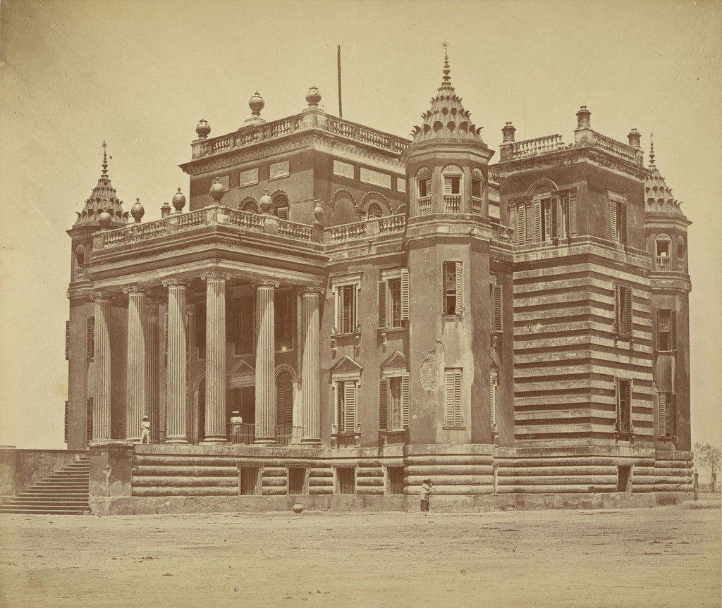 Felice Beato:[The Dilkusha Palace], Poster Print Wall Art
