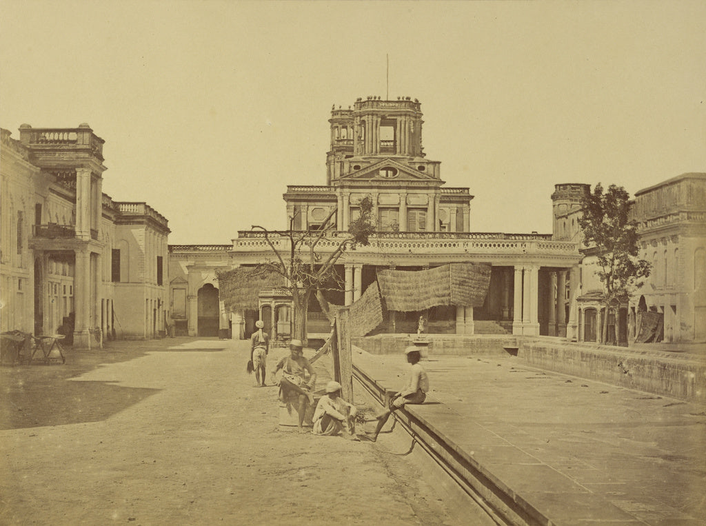 Felice Beato:[Interior of The Ferad Buksh], Poster Print Wall Art