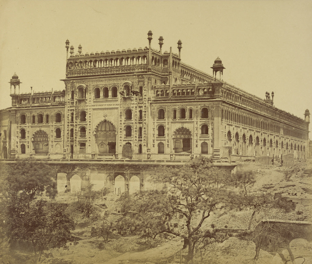 Felice Beato:[The Great Imambara], Poster Print Wall Art