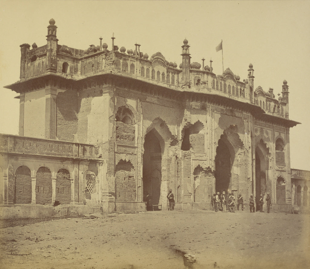Felice Beato:[Gate of Senah Iaman Bari], Poster Print Wall Art