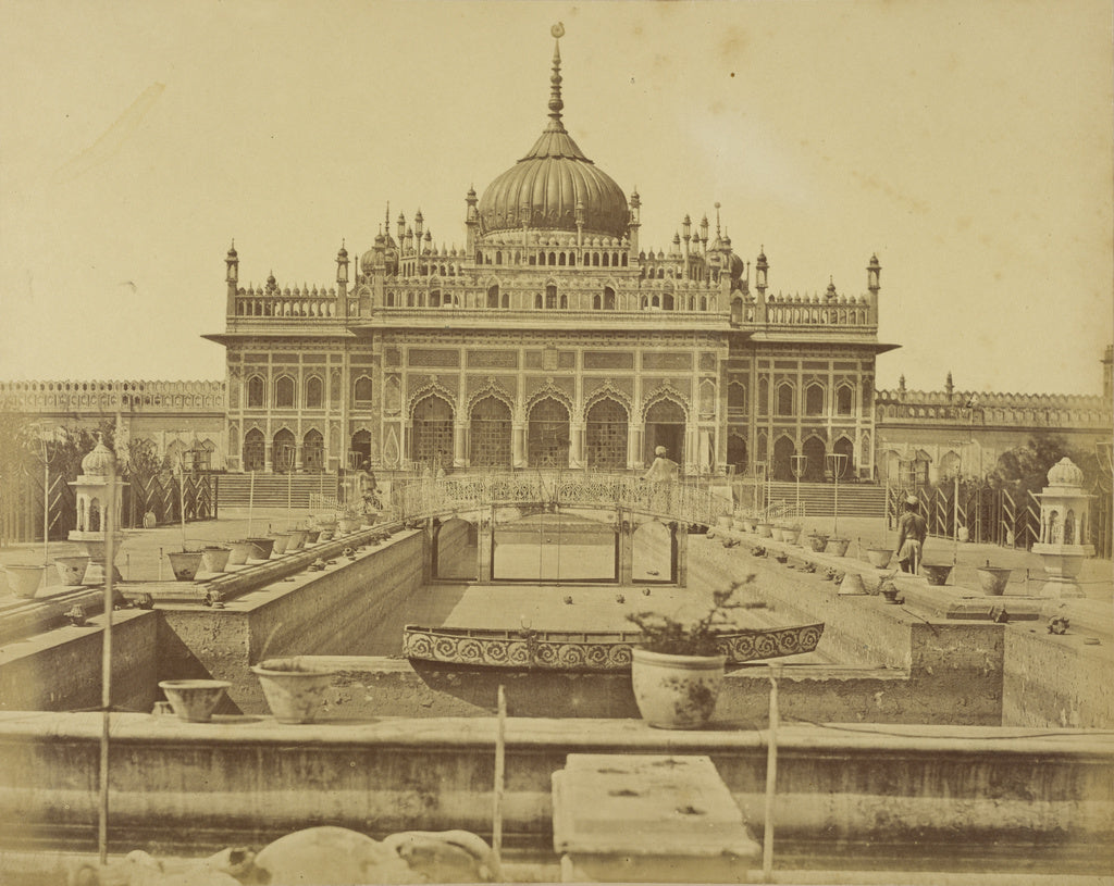 Felice Beato:[Interior of the Kaiserbagh], Poster Print Wall Art