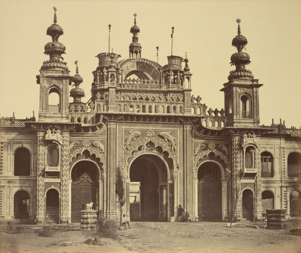 Felice Beato:[A Gateway Leading into the Kaiserbagh Palace], Poster Print Wall Art