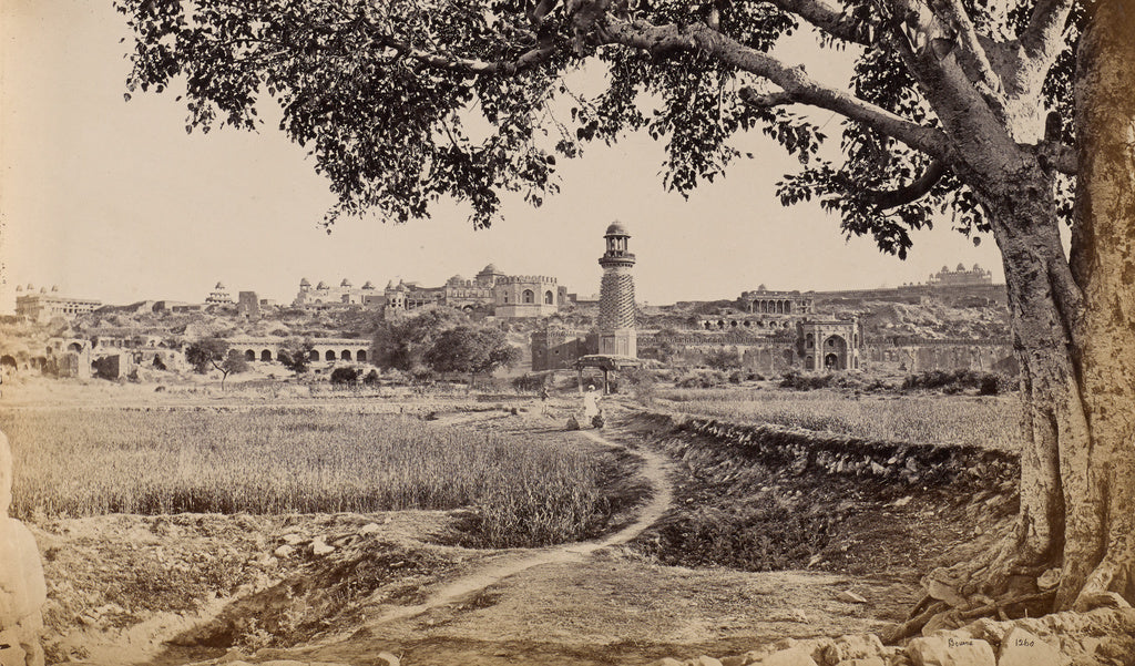Samuel Bourne:Futtehpore Sikri (2), Poster Print Wall Art