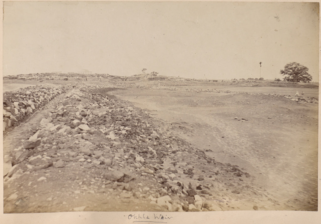 Unknown:Okhla Weir, Poster Print Wall Art