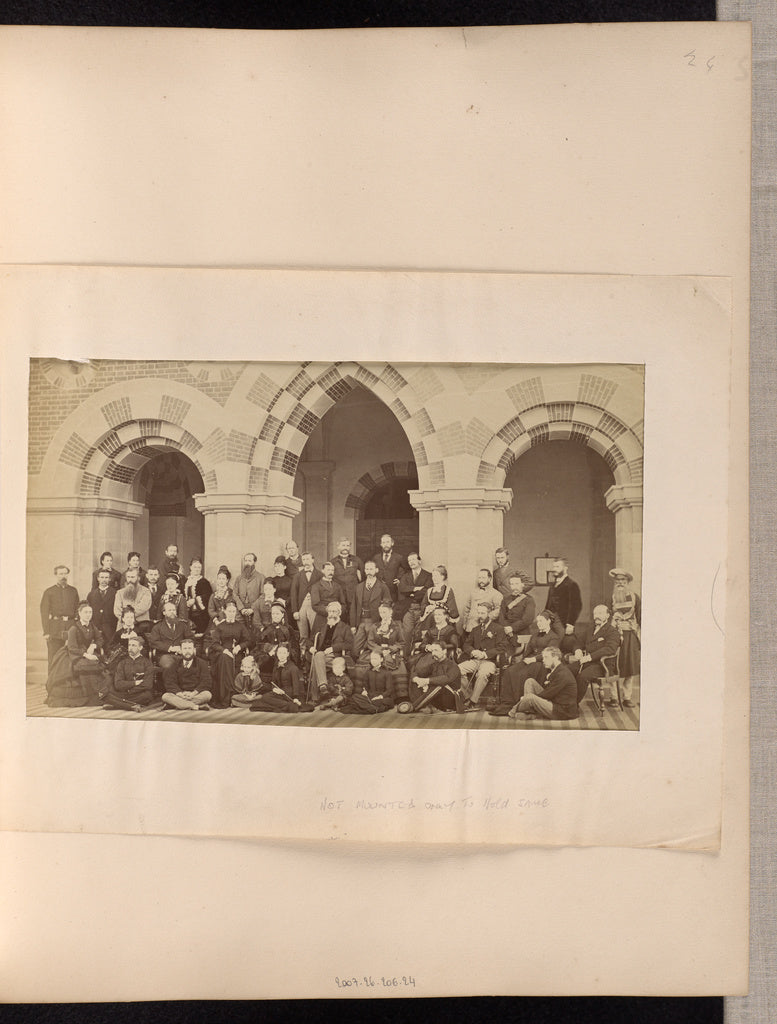 Unknown:[Government N.W.P., Allahabad, 1875], Poster Print Wall Art
