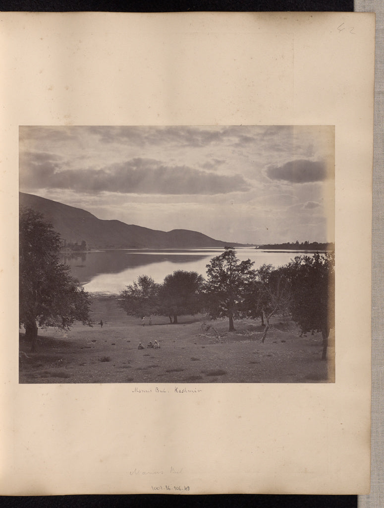 Samuel Bourne:Manus Bul, Kashmir, Poster Print Wall Art