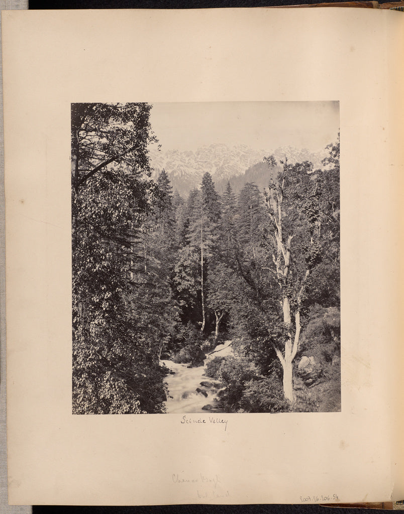 Samuel Bourne:Scinde Valley, Poster Print Wall Art