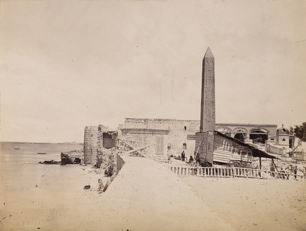 F. Meissner:[Obelisk], Poster Print Wall Art
