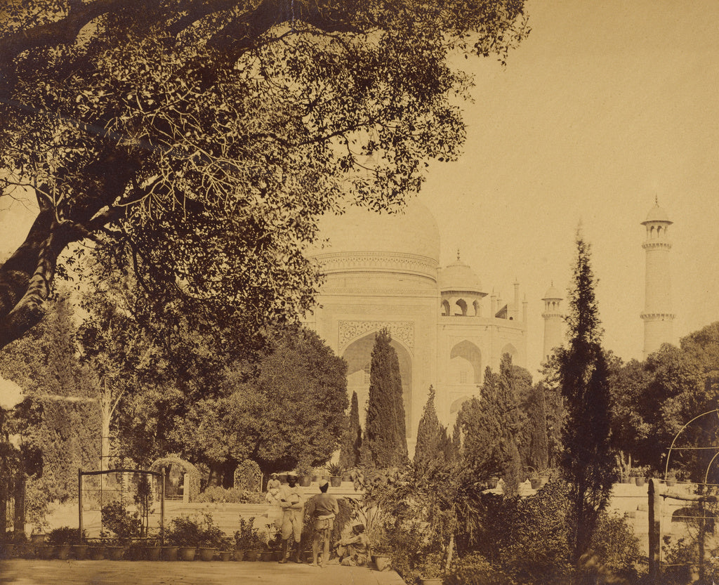 Felice Beato:[Taj Mahal], Poster Print Wall Art