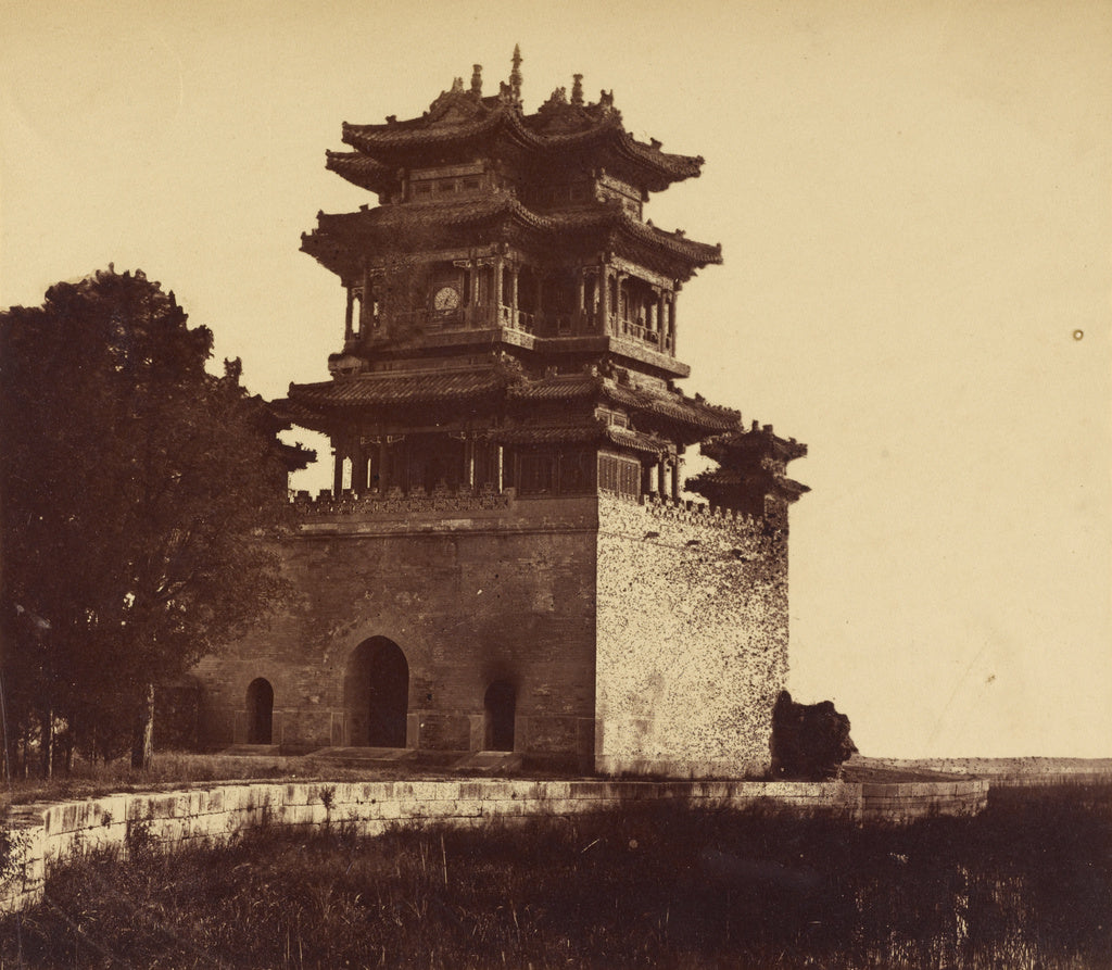 Felice Beato:[Imperial Summer Palace before the of Burning Y, Poster Print Wall Art