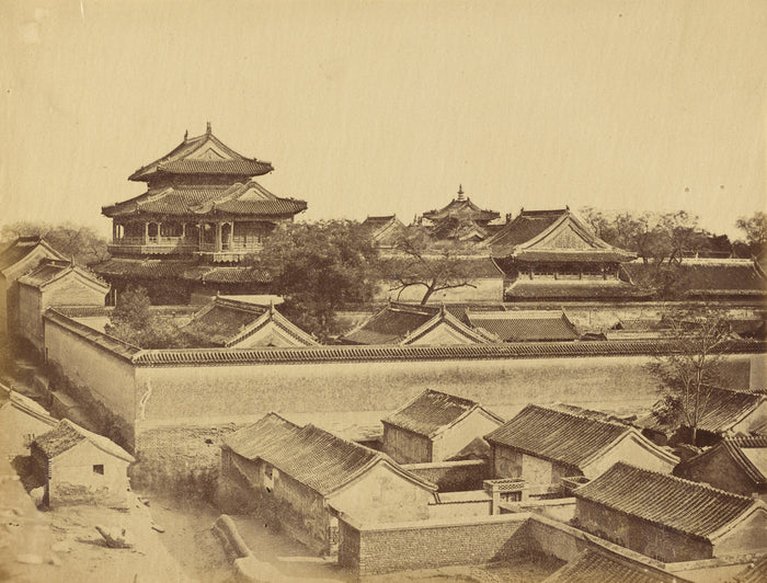 Felice Beato:First View seen in Pekin Taken from Antin Gate,,16x12