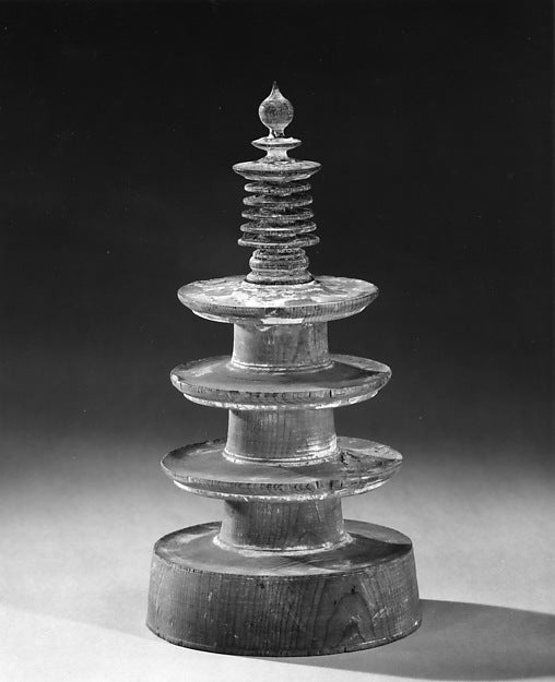 ,One of the “One Million Pagodas” and Invocation c7,Classic Ming China Image,16x12"(A3) Poster