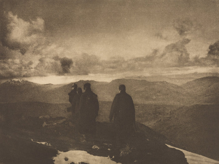 James Craig Annan:The Dark Mountains,16x12