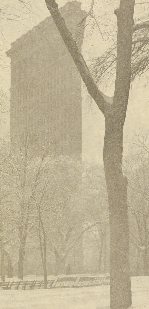 Alfred Stieglitz:The "Flat-iron", Poster Print Wall Art