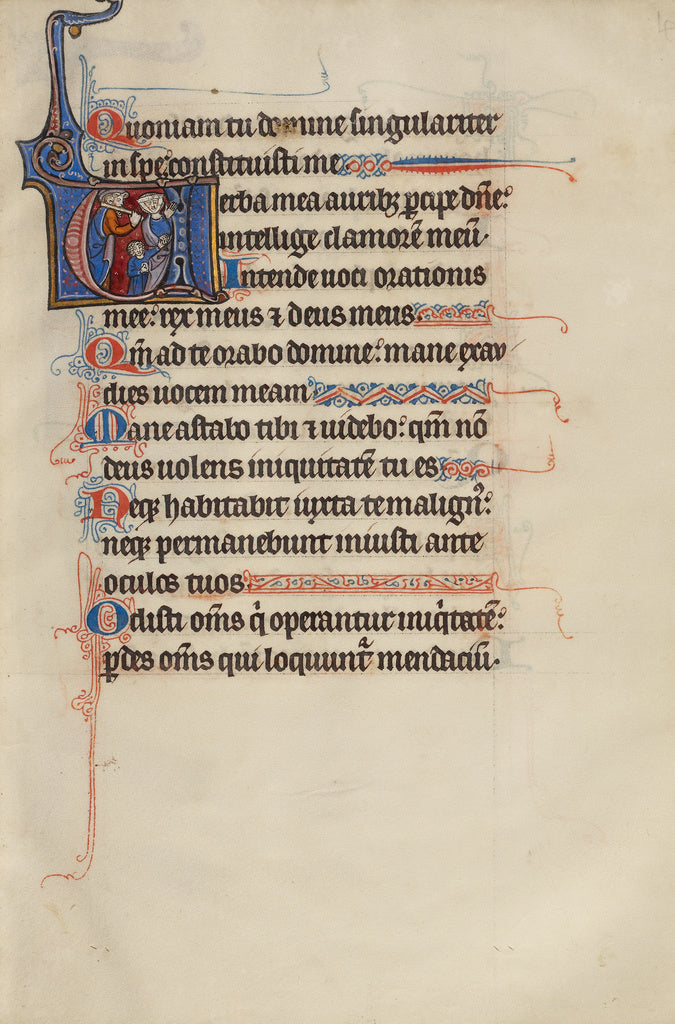 Bute Master:Initial V: Abraham Ousting Hagar and Her Son Ish,16x12