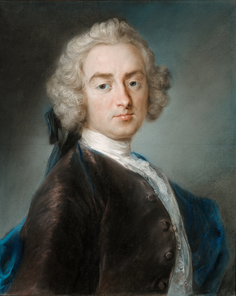 Rosalba Carriera:Sir James Gray, 2nd Bt.,16x12"(A3)Poster