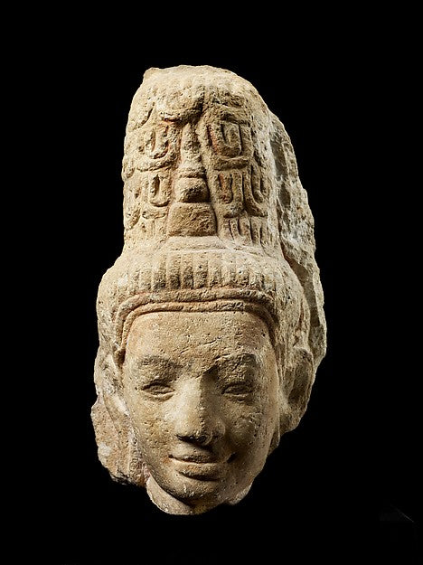 Head of Bodhisattva Maitreya late 8th cent,16x12"(A3)Poster