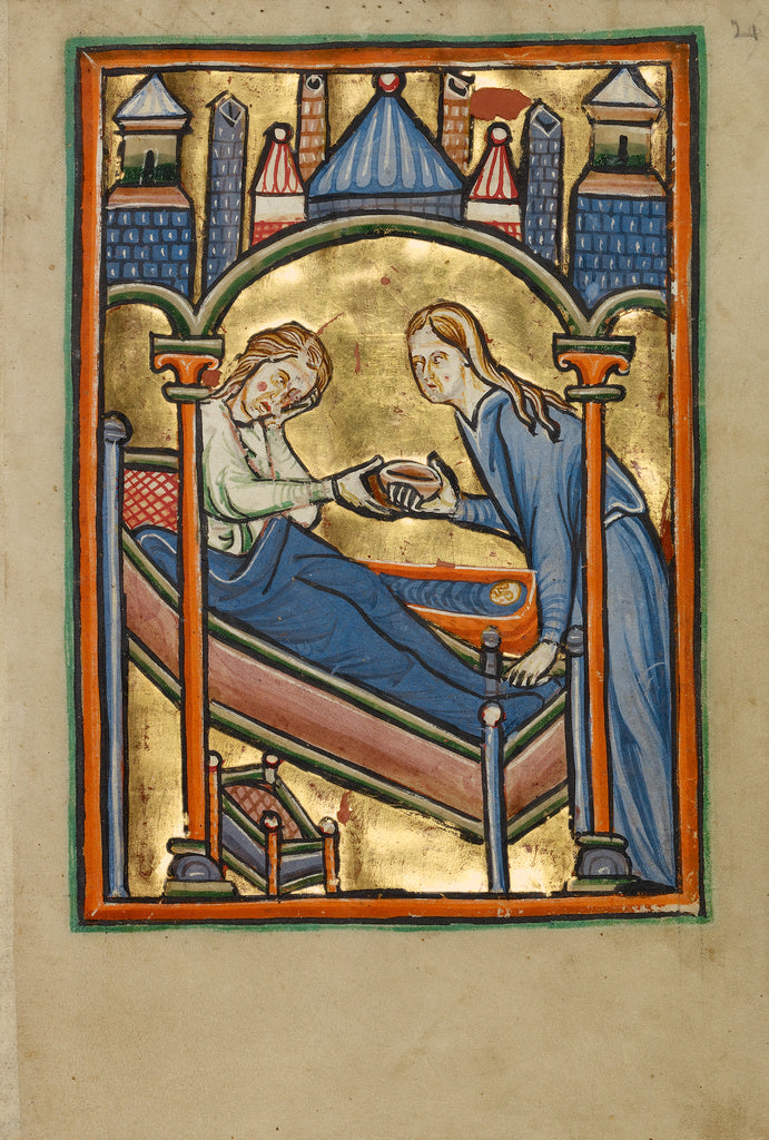 Unknown:The Birth of the Virgin, Poster Print Wall Art
