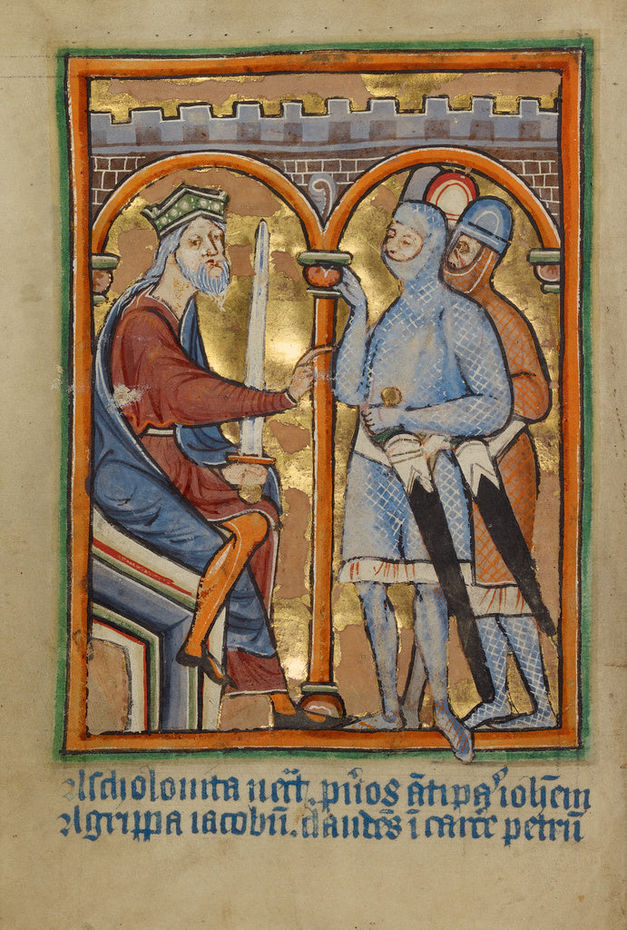 Unknown:Herod Giving Orders to His Soldiers, Poster Print Wall Art