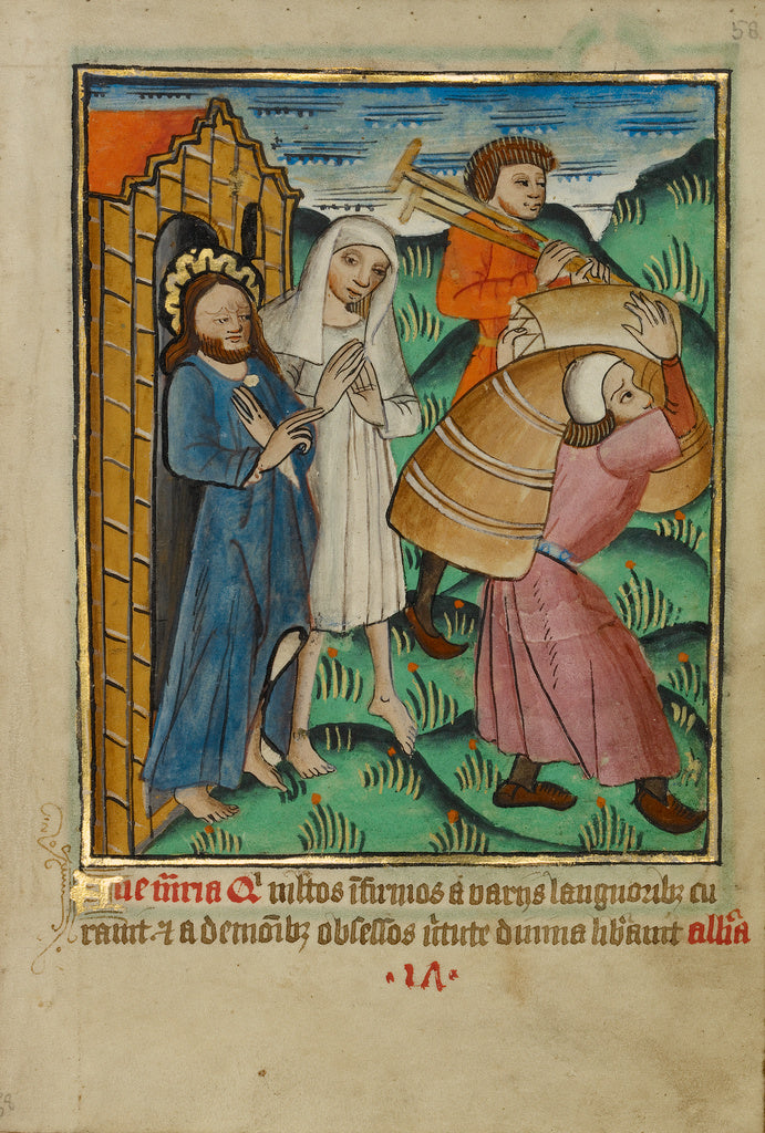 Unknown:Christ as a Healer, Poster Print Wall Art