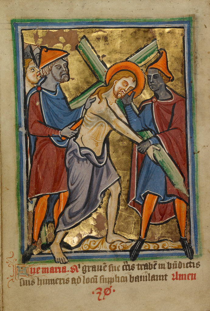 Unknown:Christ Carrying the Cross, Poster Print Wall Art