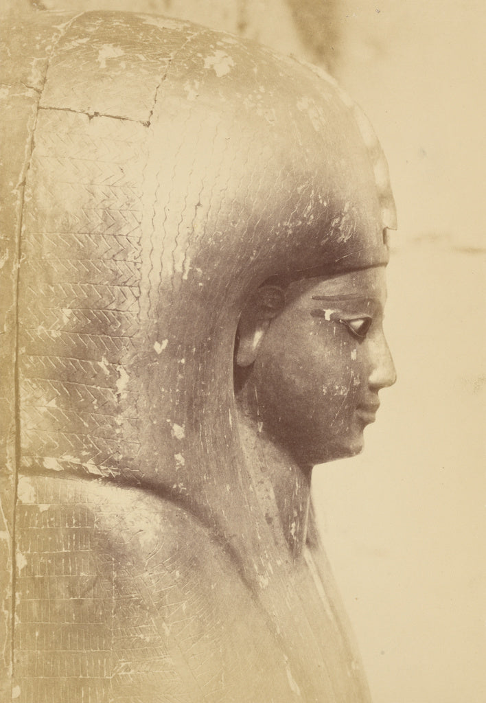 Théodule Devéria:[Close-up of the Sarcophagus of the Queen, Poster Print Wall Art