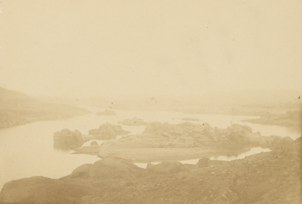 Théodule Devéria:[Egyptian Landscape], Poster Print Wall Art