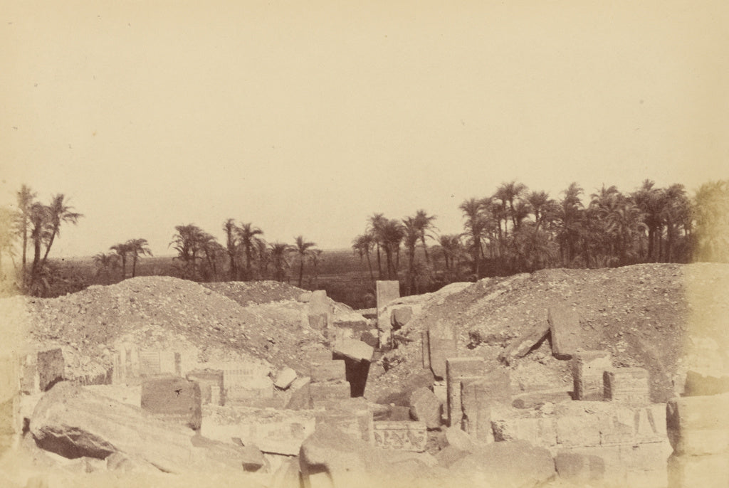 Théodule Devéria:[Abydos, Small Temple],16x12"(A3)Poster