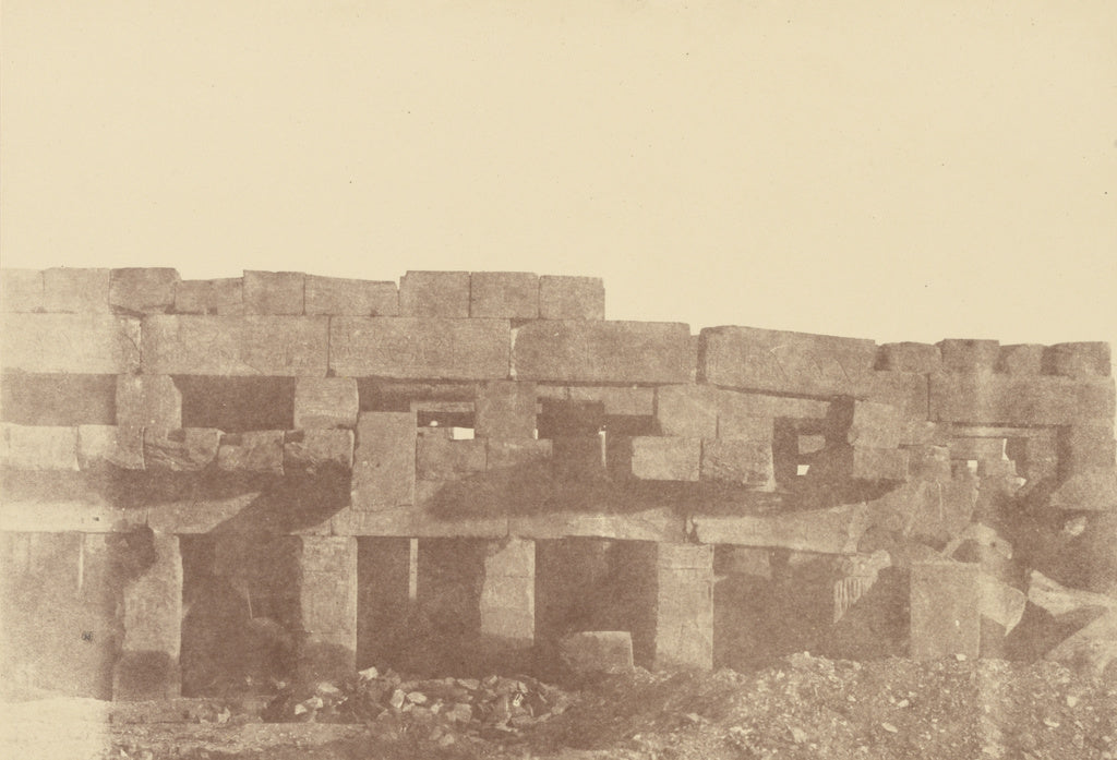 Théodule Devéria:[Close-up View of Tothmes III's Covered W, Poster Print Wall Art