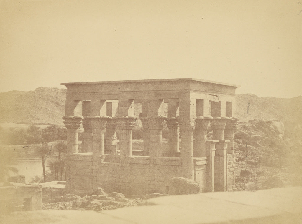 Théodule Devéria:[Kiosk of Trajan, Philae], Poster Print Wall Art