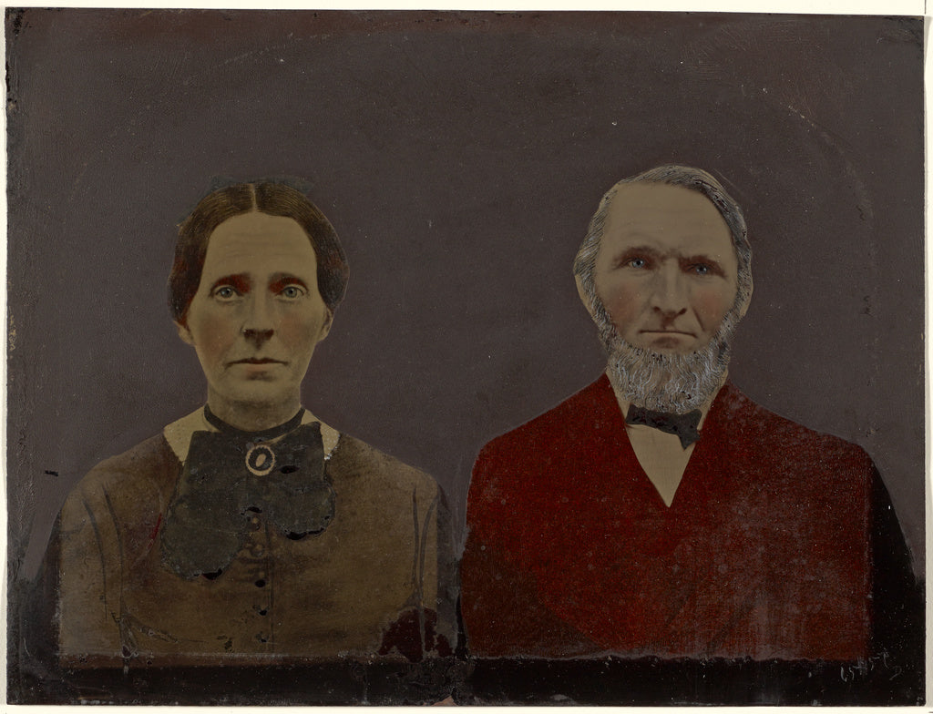 Unknown Artist:[Portrait of man and woman],16x12"(A3)Poster