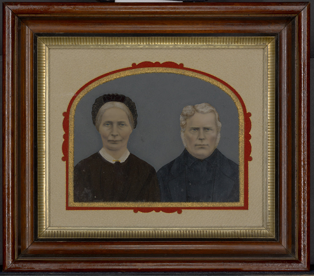 Unknown Artist:[Portrait of old couple],16x12"(A3)Poster