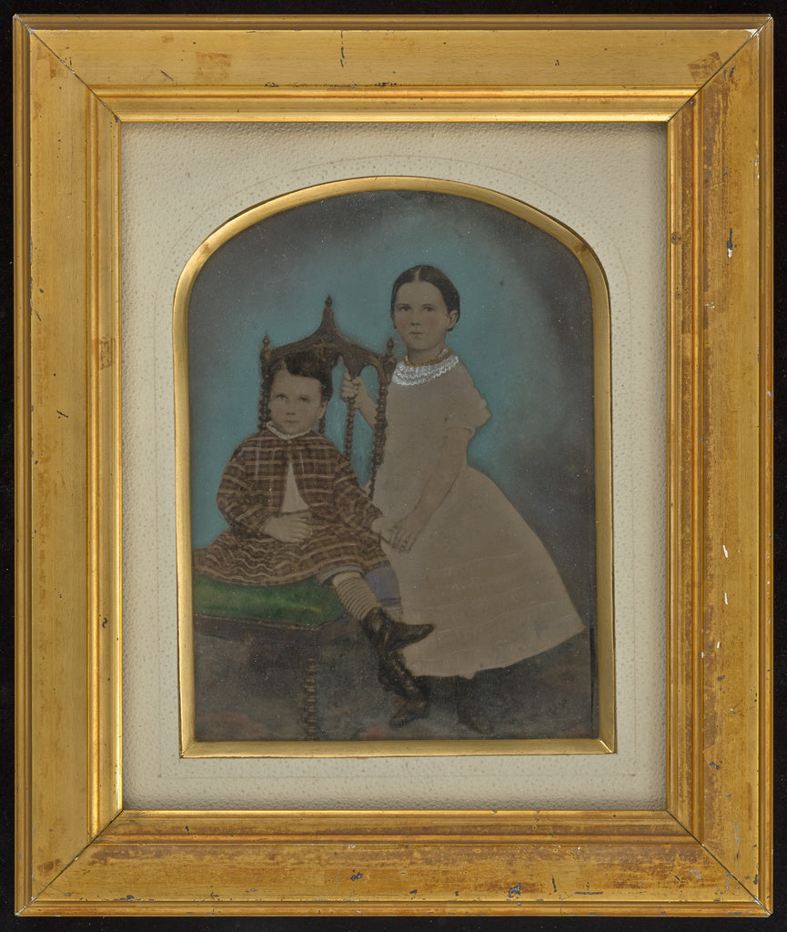 Unknown Artist:[Portrait of John and Julia Smith], Poster Print Wall Art